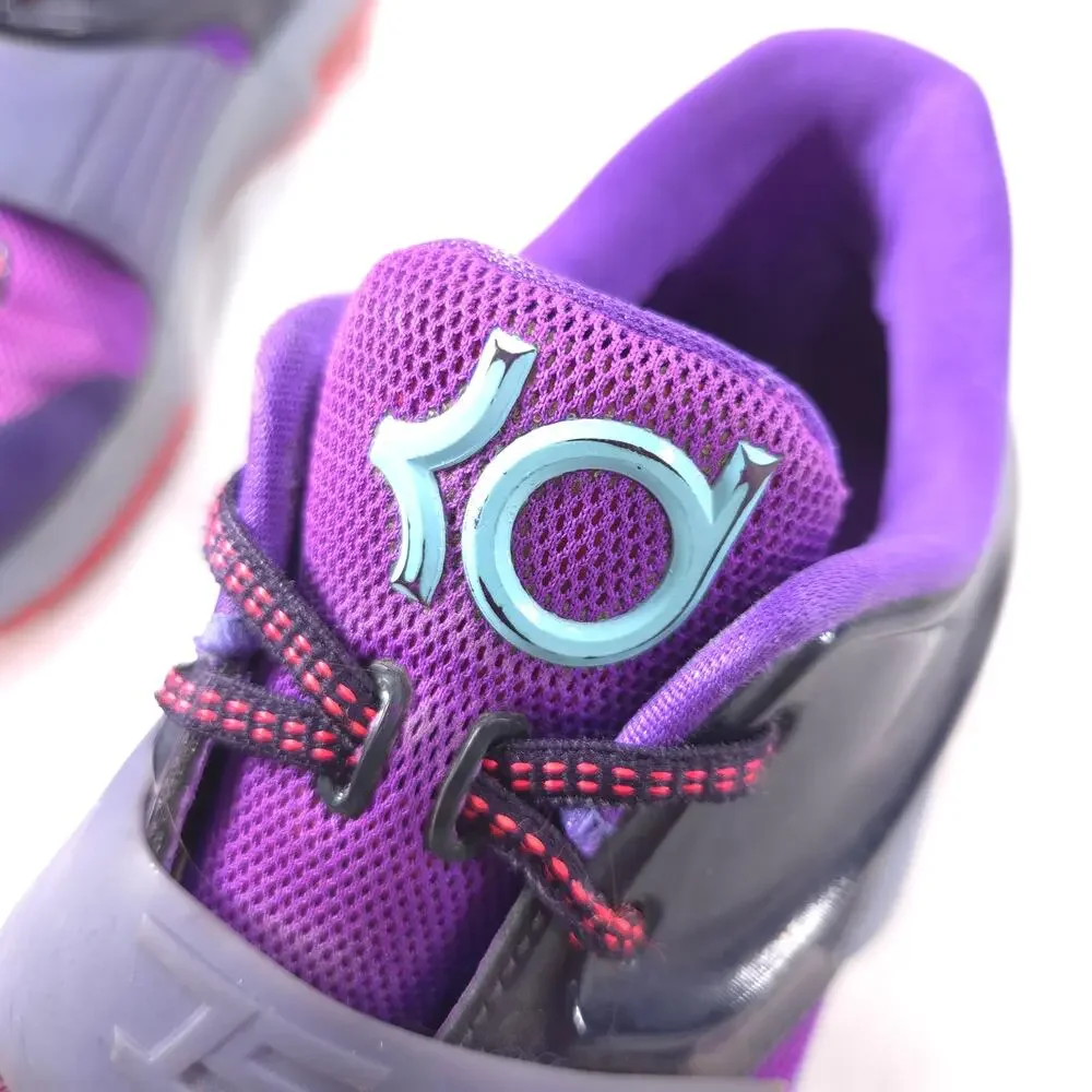 Nike KD VII 534 Athletic Lace Up Shoe Youth Boys Size 6.5 669942-500 Purple